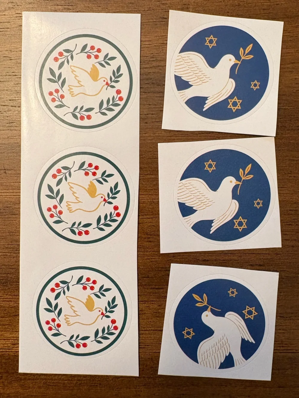 6 Rosh Hashanah Greeting Cards